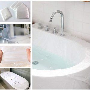 10 Pack Disposable Bathtub Cover Liner - NWT